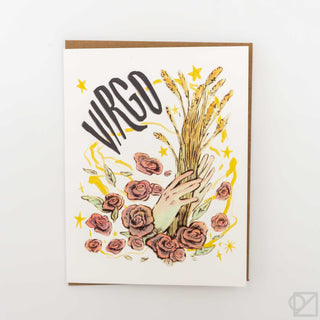 Virgo Birthday Card