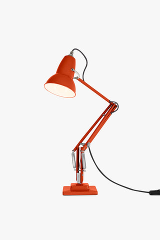 Anglepoise Original 1227 Lamp with Desk Clamp Coral Red