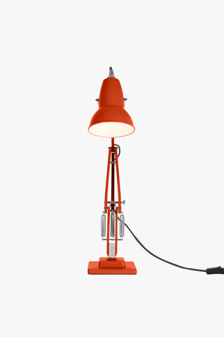 Anglepoise Original 1227 Lamp with Desk Clamp Coral Red