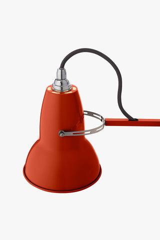 Anglepoise Original 1227 Lamp with Desk Clamp Coral Red