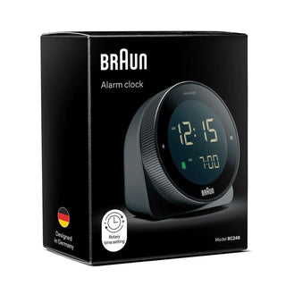 BRAUN BC24 Digital Alarm Clock