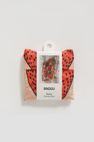 Baby BAGGU Tote Strawberry