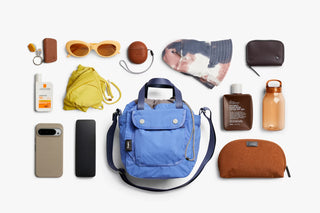 Bellroy Cinch Bucket Bag Denim Blue