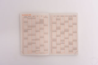 DELFONICS 2025 A6 Weekly Block Planner Shiba Inu