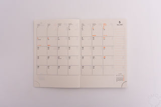 DELFONICS 2025 A6 Weekly Block Planner Shiba Inu