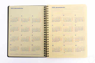 DELFONICS 2025 Rollbahn Metallic A5 Monthly Planner Polarize