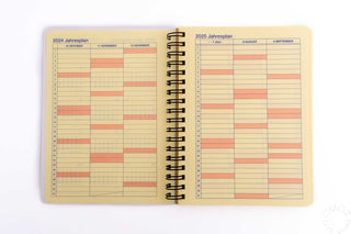 DELFONICS 2025 Rollbahn Large Monthly Planner Calm Night