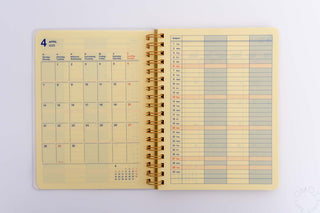 DELFONICS 2025 Rollbahn Snake Large Monthly + Log Chart Planner