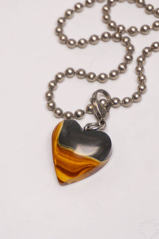 Dragon's Garden Heart Station Necklace