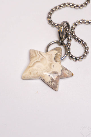 Dragon's Garden Wonky Star Necklace