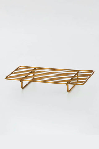 Fog Linen Work Brass Rectangular Wire Rack