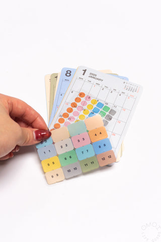 2025 Custom Diary Stickers Colors