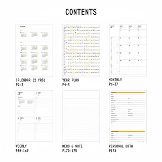 HIGHTIDE 2025 Papillon B6 Weekly Block Planner