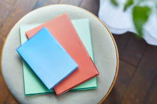 HITOTOKI Notebook Square Size Gradation Green