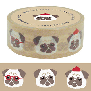 Hamamonyo Washi Tape Painter Pug