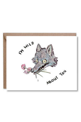 I'm Wild About You Card