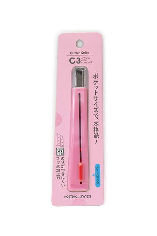 KOKUYO C3 Cutter Pink