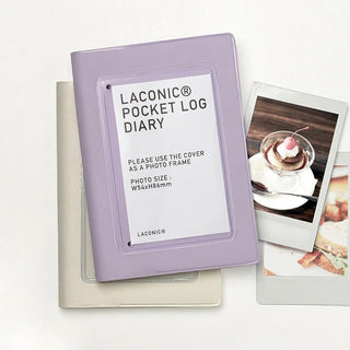 LACONIC B7 Pocket Log Diary with Photo Pocket