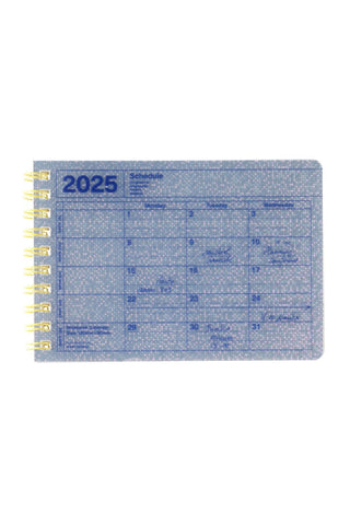 MARK'S 2025 Notebook Calendar B7 Extra Small