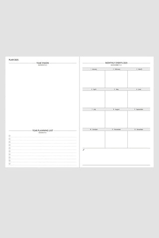 MARK'S 2025 EDiT Souple B6 Page-A-Day Planner