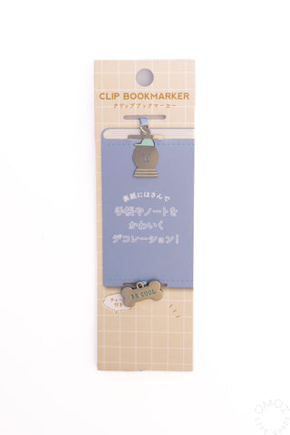 Mark's Clip Bookmarker with Charm