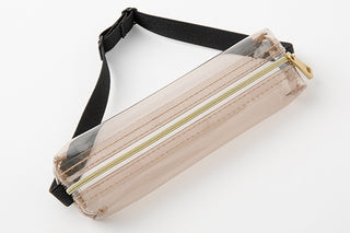 Midori Book Band Transparent Pen Case