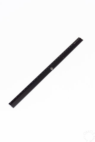 Midori Aluminum 30cm Multi Ruler Black