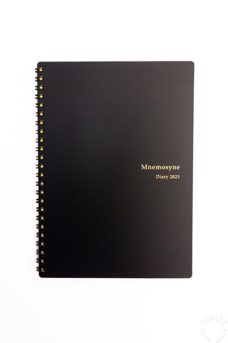 Mnemosyne 2025 Monthly A5 Diary