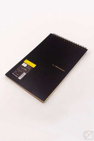 Mnemosyne A5 Spiral Memo Notebook Grid