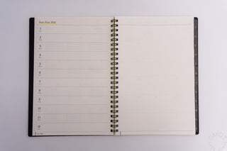 Mnemosyne 2025 Monthly A5 Diary