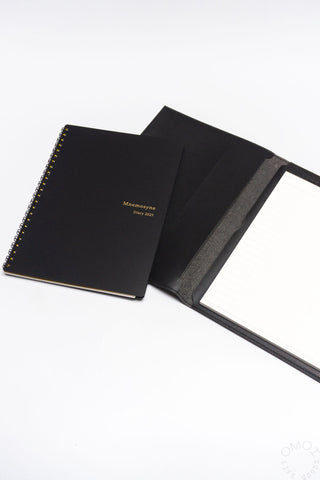 Mnemosyne 2025 Monthly A5 Diary with Notepad & Cover