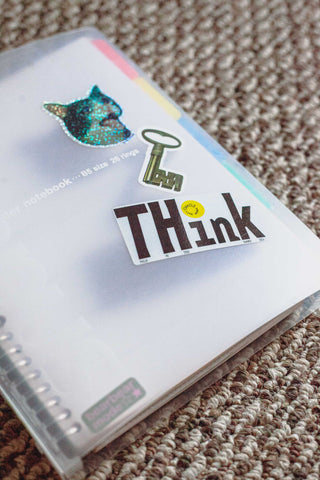 OMOI「THiNK」3M Reflective Sticker