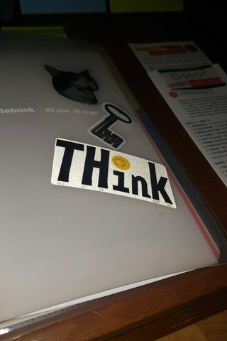 OMOI「THiNK」3M Reflective Sticker