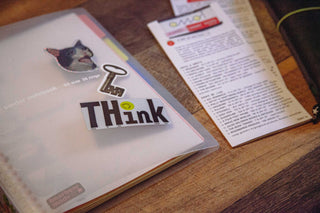 OMOI「THiNK」3M Reflective Sticker