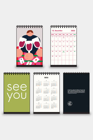 O, LD! 2025 Desk Calendar Mini