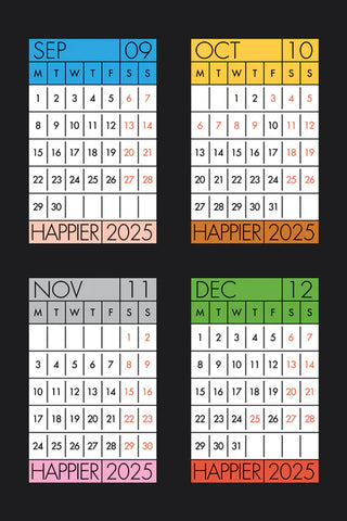 O,LD! 2025 Calendar Sticker