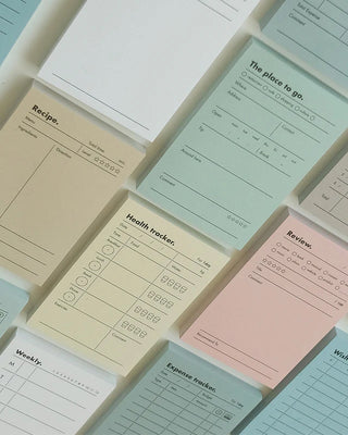 O,LD! Happier Memo Pad Expense Tracker