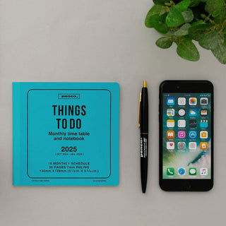 penco 2025 Things To Do Square Monthly Planner