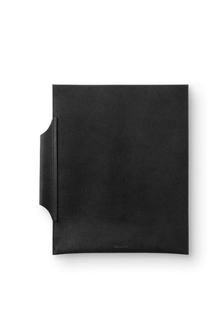 PLOTTER Leather Binder Case A5 Size Black x Black