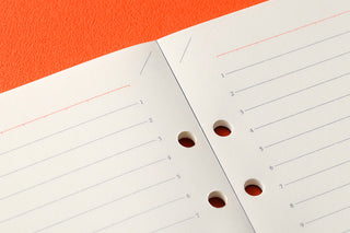 PLOTTER Refill Memo Pad 6mm Ruled A5 Size