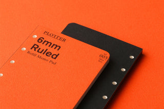 PLOTTER Refill Memo Pad 6mm Ruled Mini Size