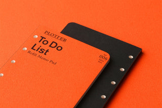 PLOTTER Refill Memo Pad To Do List Mini Size