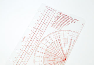 PLOTTER Ruler Pad Bible Size