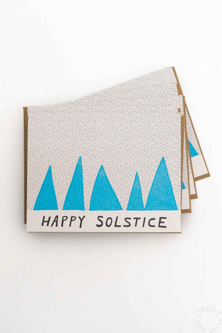 Happy Solstice Trees Card Box Set