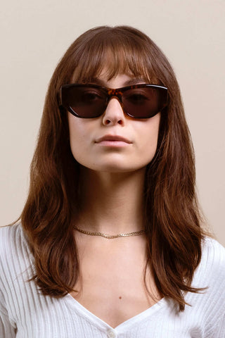 RAEN Ynez Sunglasses Ristretto Tortoise