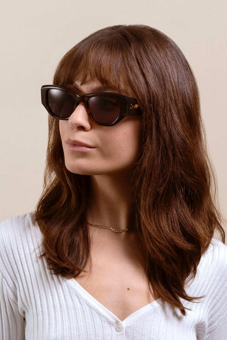 RAEN Ynez Sunglasses Ristretto Tortoise