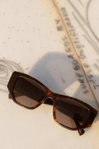 RAEN Ynez Sunglasses Ristretto Tortoise