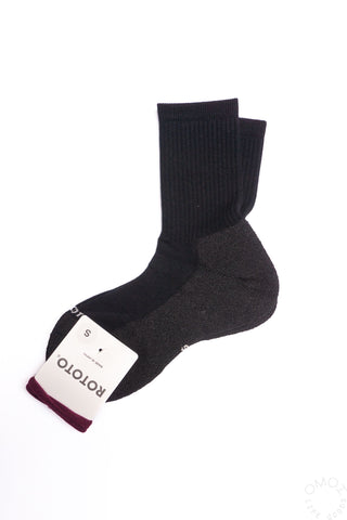 ROTOTO Washi Cushion Crew Socks