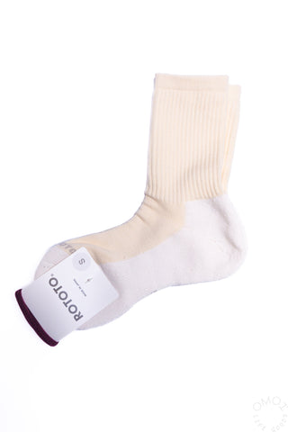 ROTOTO Washi Cushion Crew Socks