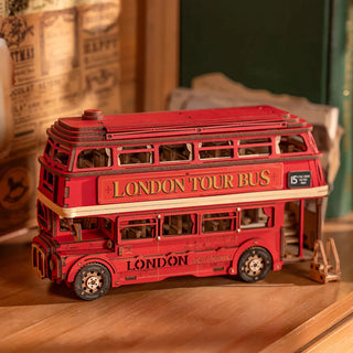 Rolife London Tour Bus Wooden Puzzle